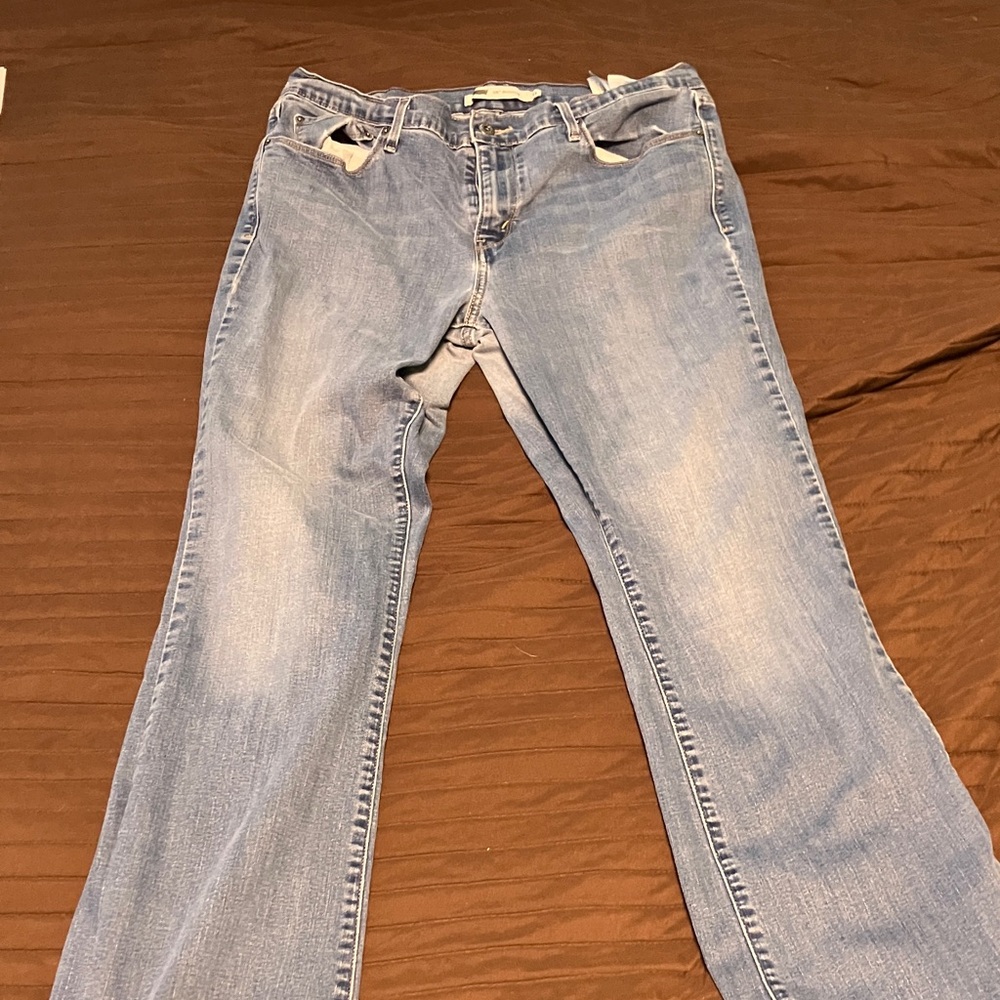 Levi's Women's Boot Cut Jeans - Light Blue